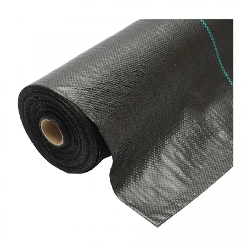 Plasa mulcire, anti buruieni 1.1x100m, 70gr/m2 neagra, permeabila