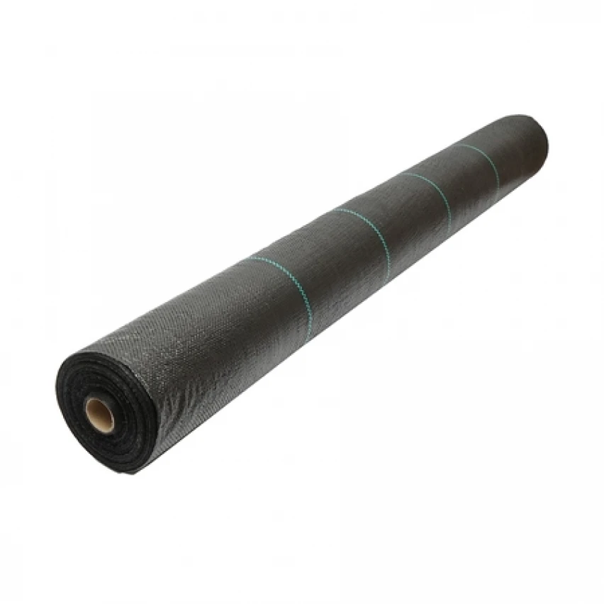 Plasa mulcire, anti buruieni 1.1x100m, 70gr/m2 neagra, permeabila