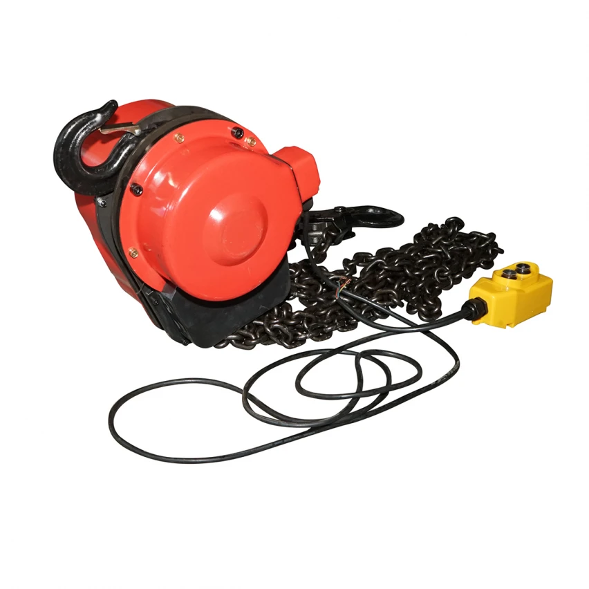 Palan electric otel 220V, 500W cu lant 3m, sarcina maxima 3000 kg, carlig cu siguranta